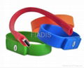 Offer Bracelet USB flash drive Genuine 4GB Wrist USB pendrive USB memory 4