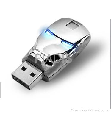 Factory Offer-Iron Man USB flash drive Genuine 32GB USB pendrive U disk 2