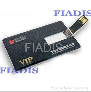 Factory Offer-Genuine 8GB Credit Card USB flash drive USB pendrive U disk 3