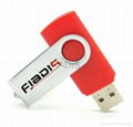 Metal Swivel USB Genuine 4GB USB flash drive USB pendrive U disk 1