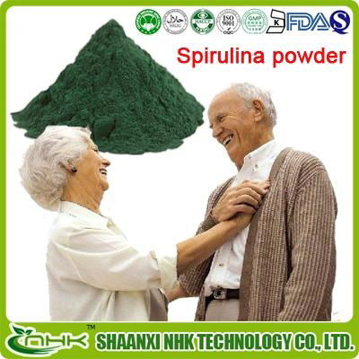 GMP factory supply 100% natural nutritional supplements organic Spirulina powder 1