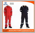 100% cotton fire resistant FR coverall 