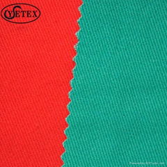 fire retardant anti static cotton polyester cvc fabric 