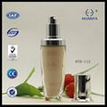 HYD-112 18mm silver cream pump with 30ml cosmetic bottle 3