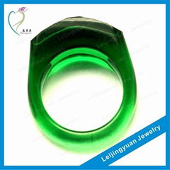 Factory price round green gemstone