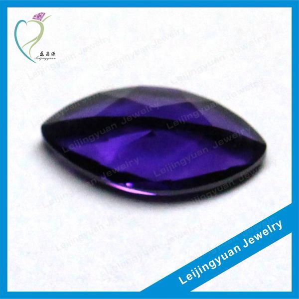 Marquise shape purple natural stone 2