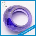 China cheap purple gemstone ring 2