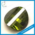 2015 new product olive fancy gemstone bead 1