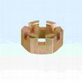 425 1312 Cotton Picker Hex Slotted Nut 1