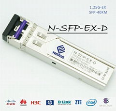 Fiber Optic Transceiver (SFP) 125Gb/S NET6313.40KM 1310nm LC NET6313 / N-SFP-EX-