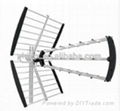 Outdoor Digital TV Antenna for HDTV and UHF Reception 