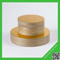 Wholessale paperboard gold round cake