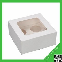  China wholesale custom cupcake boxes for bakery  