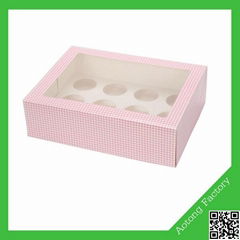 Hot selling single cupcake boxes for bakery  