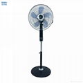 2015 stand fan pedestal fan for home and office cross design base  4