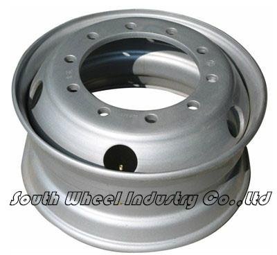 Tubeless Truck Wheels 22.5x8.25 Steel Wheel Rims 2