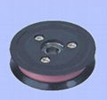 FlangeCeramic plastic Pulley   4