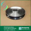 Ceramic coated wire cable drawing pulley  4