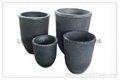 SIC high purity graphite crucible for melting aluminum 2
