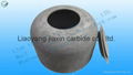 C/C composite material crucible and guide shell 