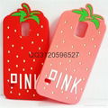 iphone6草莓硅膠手機套 2