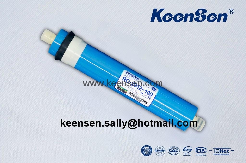 KeenSen Domestic 100GPD RO membranes manufacturer for Water Purifier