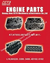CAT C9,C15,3306,3304,3406,S6KT engine parts
