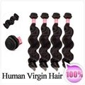100g 1pc Brazilian loose Wave Human Hair  1