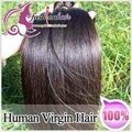 100% Brzailian Virgin Human Hair Weave Silky Straight Weft   1