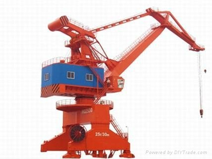 CE Certificated Four Link Type Port Container Cranes 