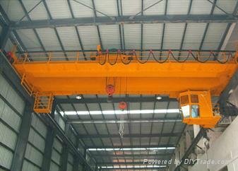 5 Tons Capacity Double Girder E.O.T Metallurgy Crane 