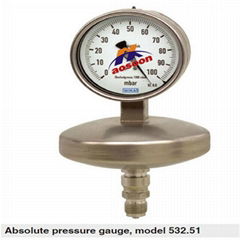 532.51 Wika Absolute Stainless Steel Pressure Gauge