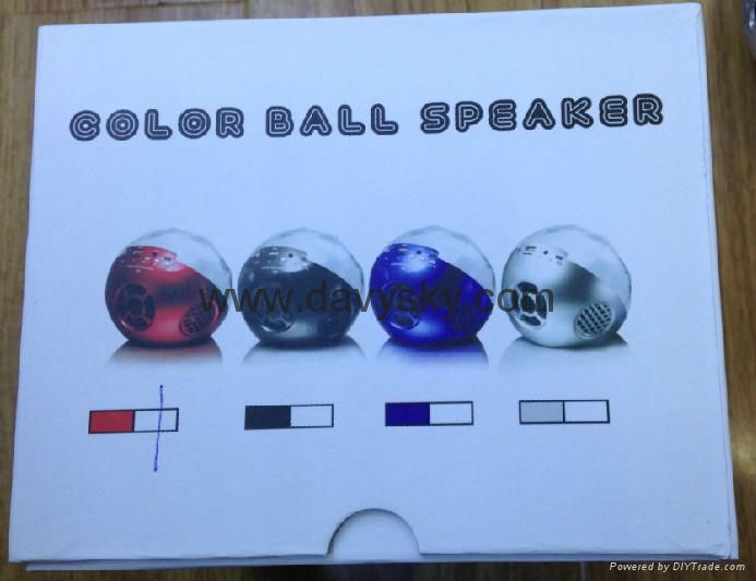 Colorful Ball Bluetooth with Radio