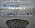SKQGADE010 ALPS SWITCH  SPST 0.05A 12VDC SMD 