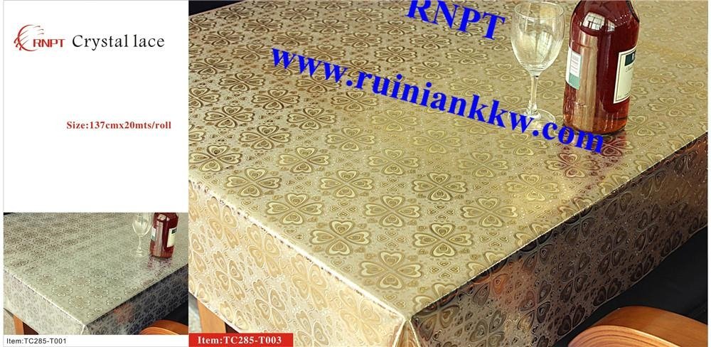 RNPT crystal lace tablecloth TC285-T003