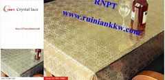 RNPT crystal lace tablecloth TC285-T003