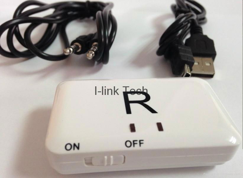 Bluetooth music transmitter for your TV,TV, DVD Player, MP3 Player 5