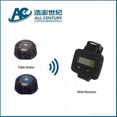 Restaurant Wireless Calling System with Watch and Call Button