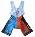 Lively 2015 New Design Sublimation OEM Cycling Bib Short 1