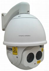 SD Infrared laser speed dome camera 