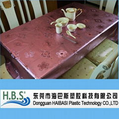 2015 plastic metal tablecloth