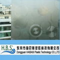 HBS pvc static window film 1