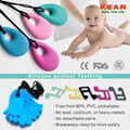 Wholesale BPA Free Silicone Pendant for