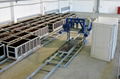 Automated concrete block making machine 1