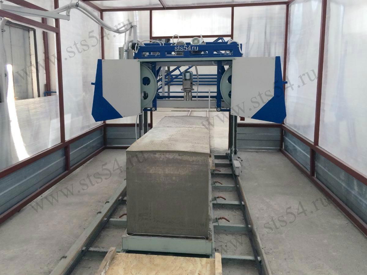 Fully Auto Cutting Machine for CLC and AAC Block. Concrete block production 3