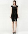 New Women Summer Dress 2014 Rockabilly Plus Size Formal Women Work Wear Vintage  3