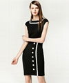 New Women Summer Dress 2014 Rockabilly Plus Size Formal Women Work Wear Vintage  5