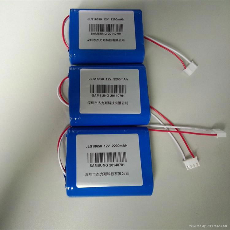 锂电池组 18650 12V 2200mAh