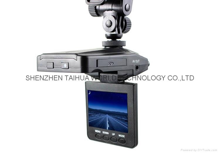  Cheapest car camera H198 dvr black box recorder for car with 6 pcs IR lights 5