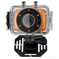  Helmet Sports DV F5 Waterproof Action sport camera with 2.0'' HD display